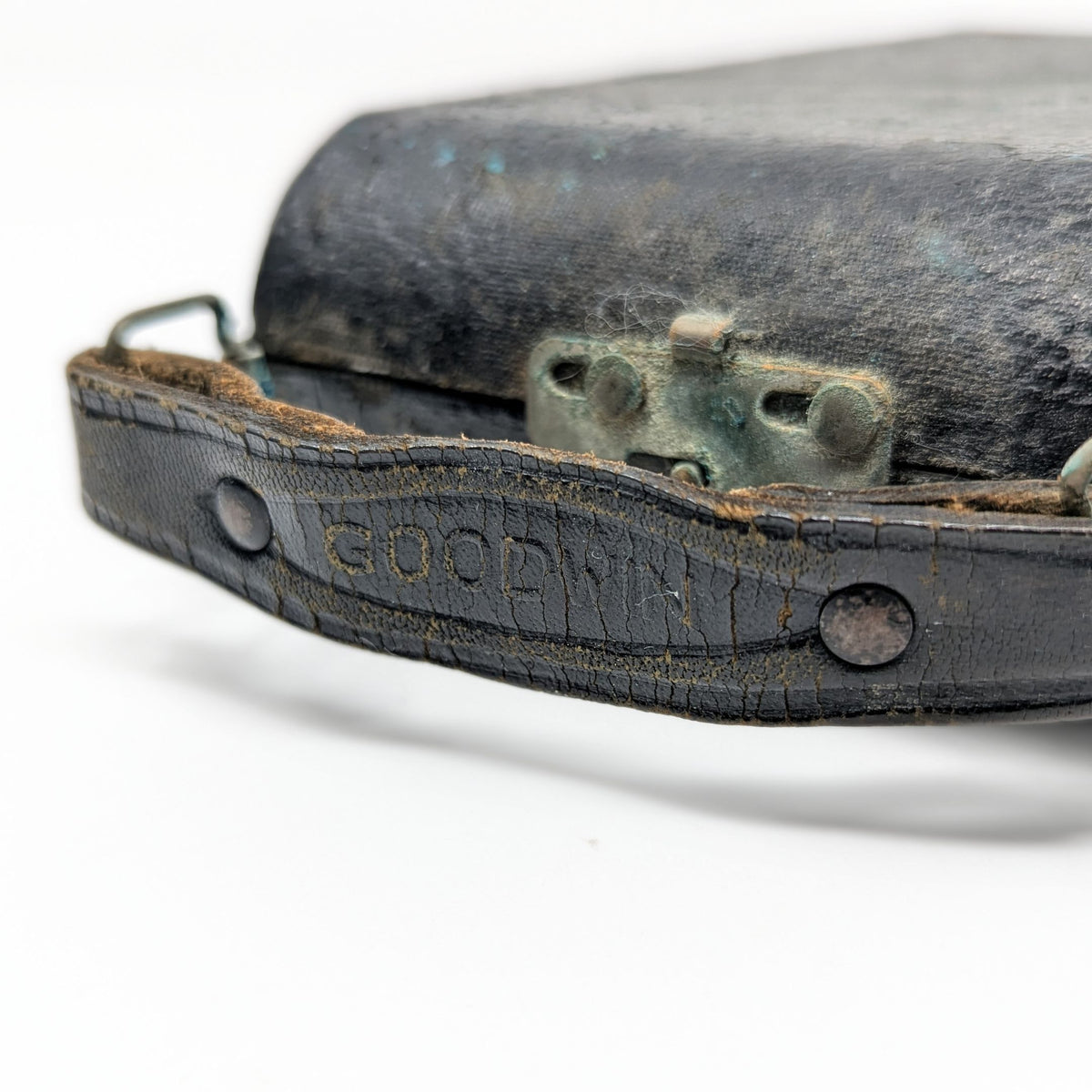 Antique 1915 Goodwin 1A Folding Camera in Kodak Case Whittier College Seal