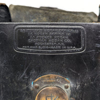 Antique 1915 Goodwin 1A Folding Camera in Kodak Case Whittier College Seal