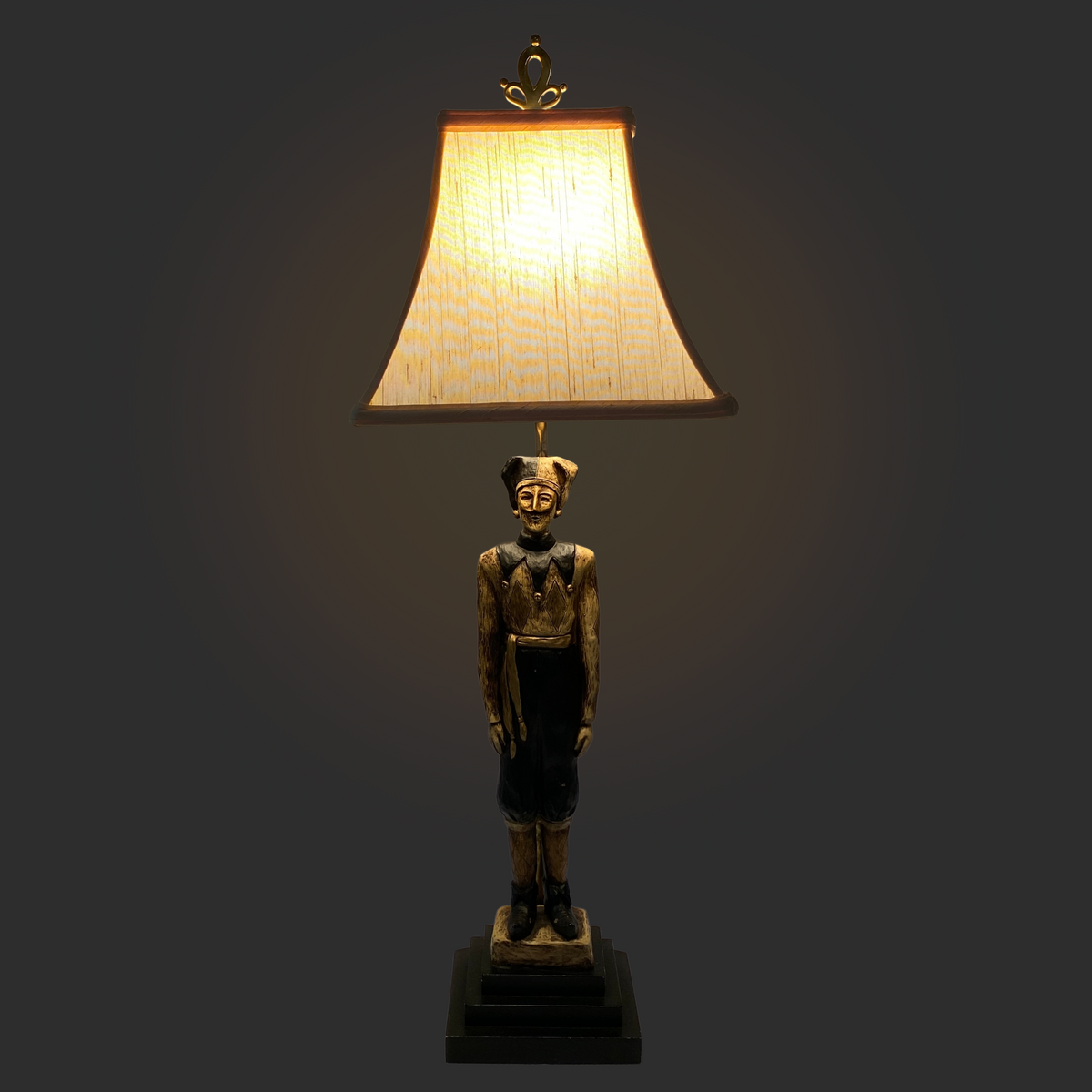 Ballard Designs Harlequin Court Jester Lamp