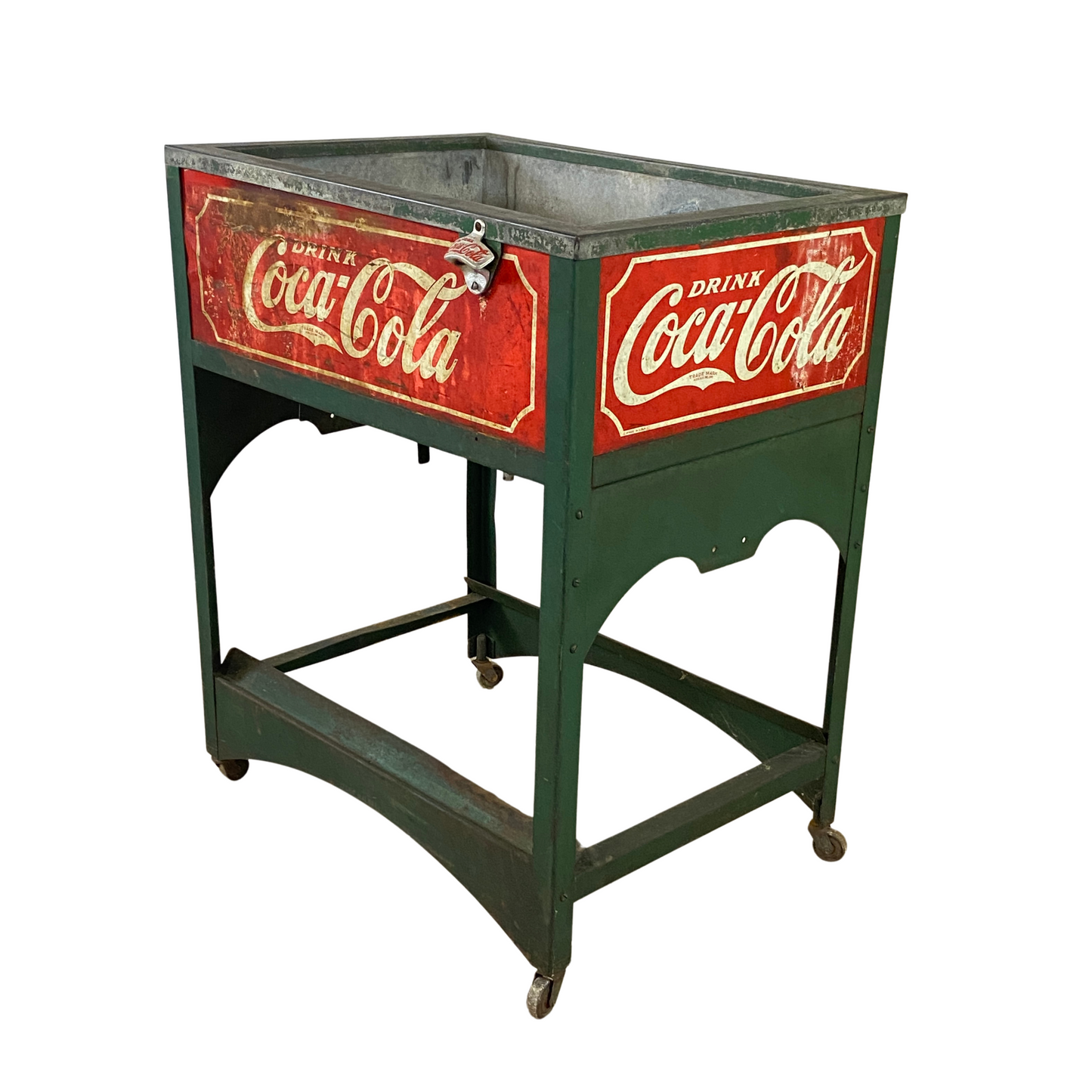 1934 Antique Coca-Cola Glascock Store Ice Cooler