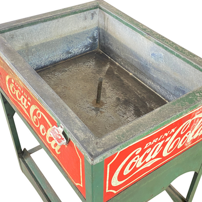 1934 Antique Coca-Cola Glascock Store Ice Cooler
