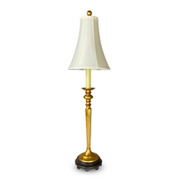 Italian Florentine Candlestick Lamp