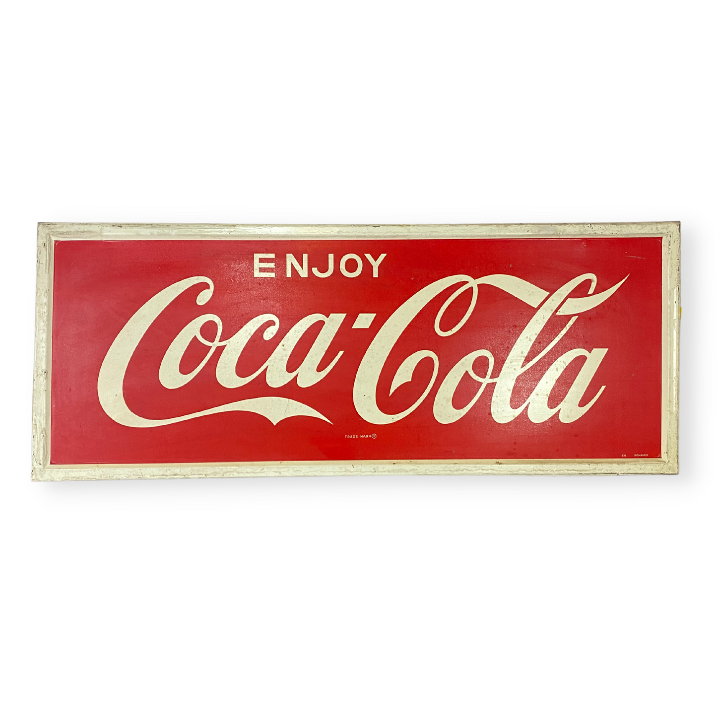 Vintage Donasco Coca-Cola 6' Sign