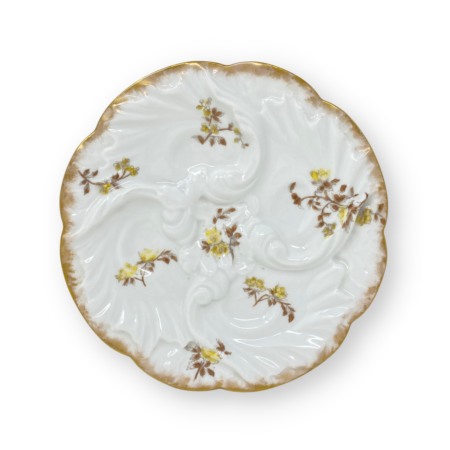 Charles Field Haviland Limoges Lady's Oyster Plate