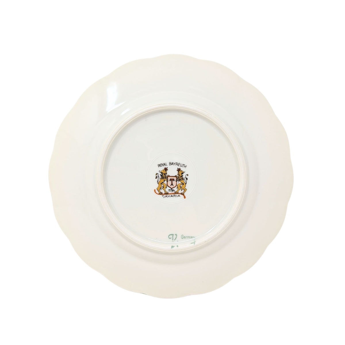 Royal Bayreuth Germany "Nurenberg" Bread & Butter Plates (11)