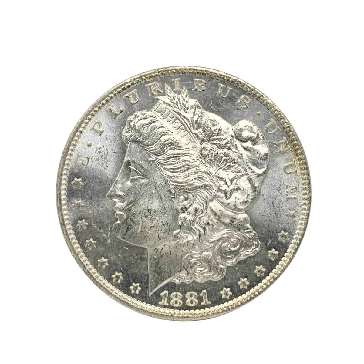 1881-O Morgan Silver Dollar BU