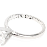 Leo Schachter 1.0ct 14K/Platinum Natural Diamond Solitaire Ring - Size 5