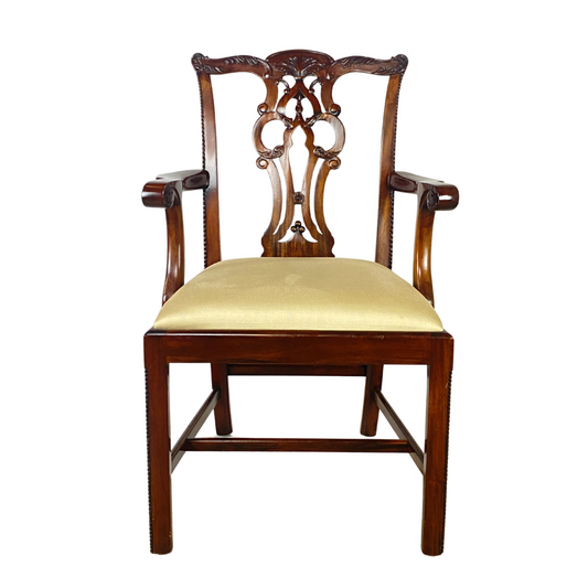 Maitland Smith Massachusetts Aged Regency Arm Chair