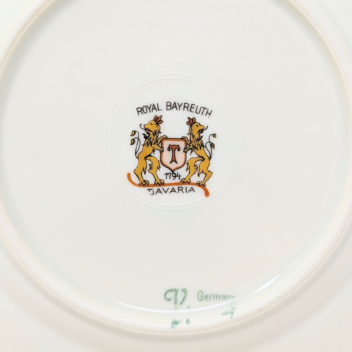 Royal Bayreuth Germany "Nurenberg" Bread & Butter Plates (11)