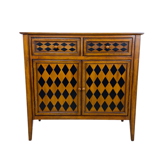 Accents Beyond Marquetry Two Drawer Server Cabinet