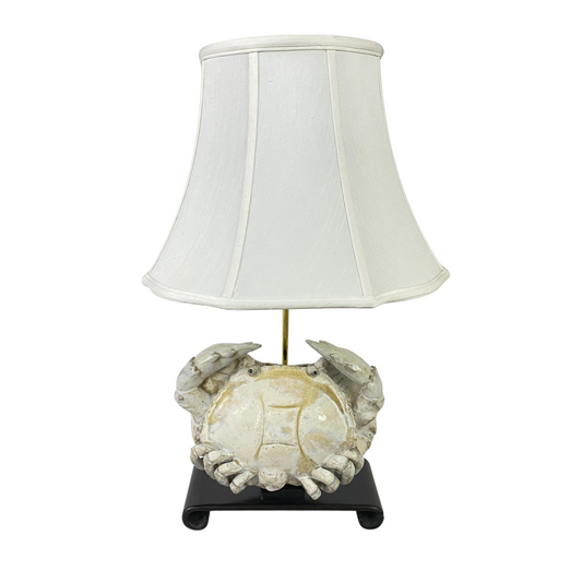 Stoneware Crab Table Lamp