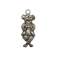 Antique Chinese Mechanical Fertility Pendant, 62% Silver, 1.5” 4.6g Trick Amulet