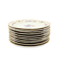 Royal Bayreuth Germany "Nurenberg" Bread & Butter Plates (11)