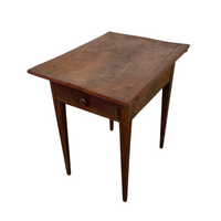 18th C. Walnut Work Table