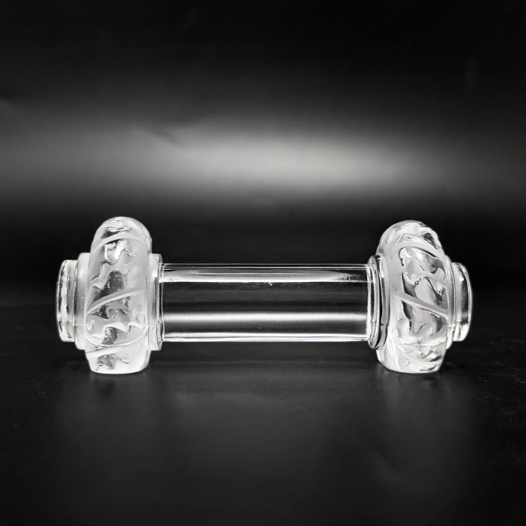 Lalique France "Saint Hubert" Crystal Knife Rest