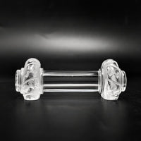 Lalique France "Saint Hubert" Crystal Knife Rest
