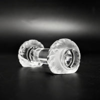 Lalique France "Saint Hubert" Crystal Knife Rest