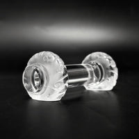 Lalique France "Saint Hubert" Crystal Knife Rest