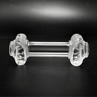 Lalique France "Saint Hubert" Crystal Knife Rest