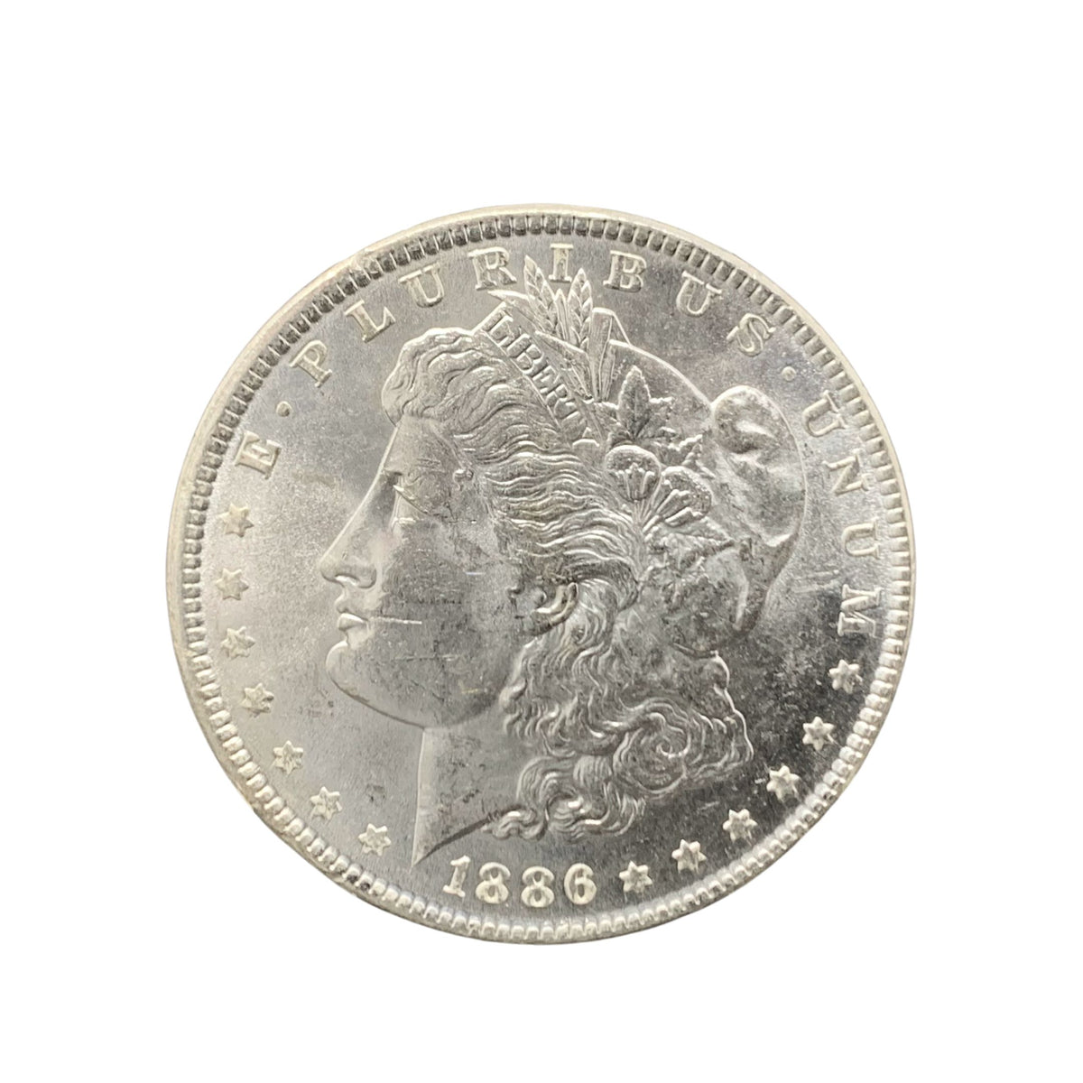 1886 Morgan Silver Dollar BU