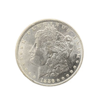 1886 Morgan Silver Dollar BU