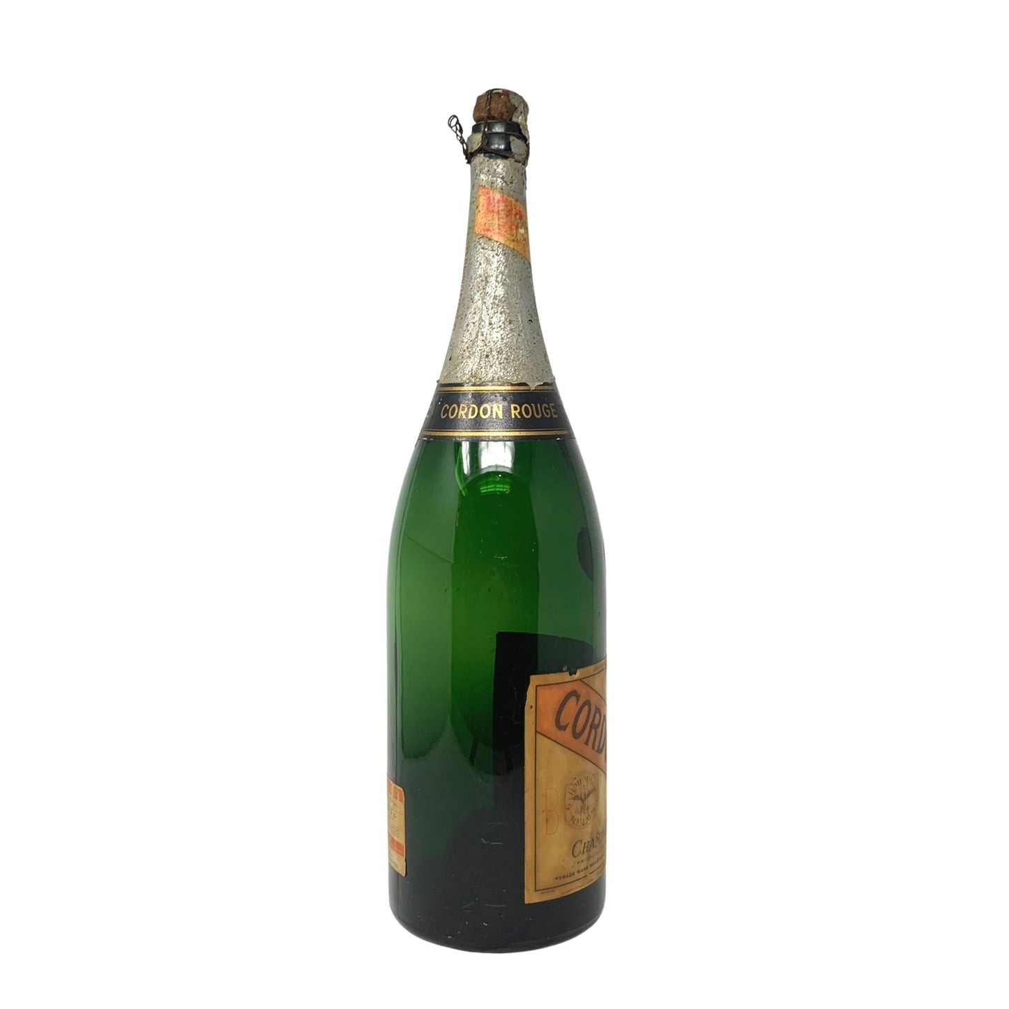 Vintage 22" Cordon Rouge G.H. Mumm & Co. Champagne Display Bottle