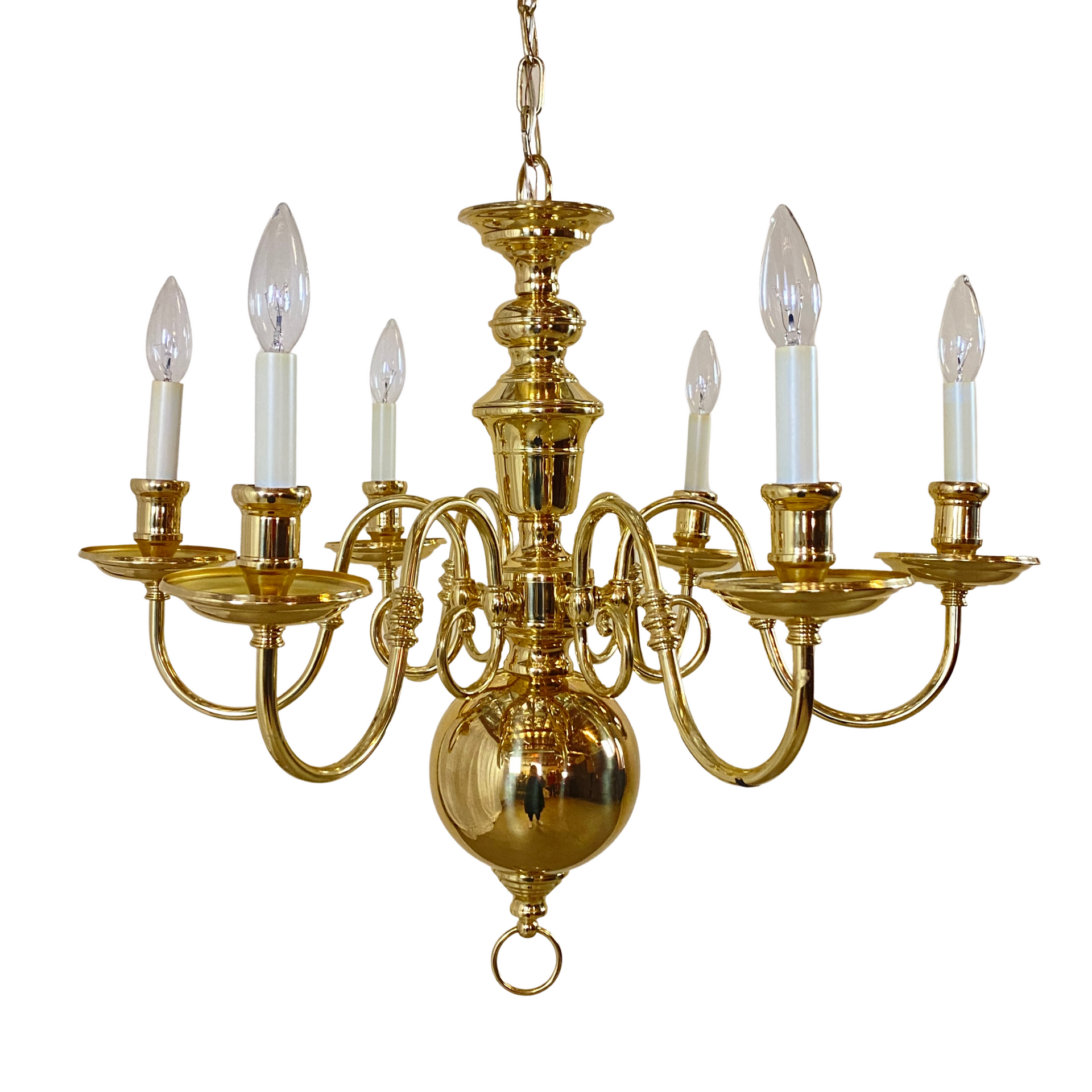 Williamsburg chandelier clearance antique brass