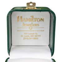 Vintage Hamilton Jewelers St. Louis 10K Gold Smoky Quartz Cocktail Ring - Sz 5.5