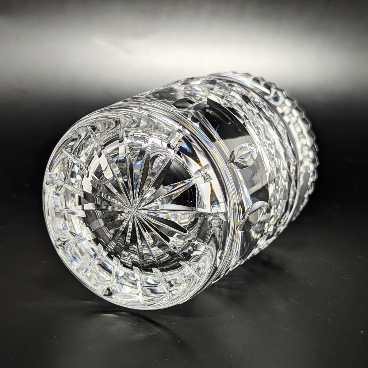 Waterford Crystal Lidded Honey Jar w/ Spoon