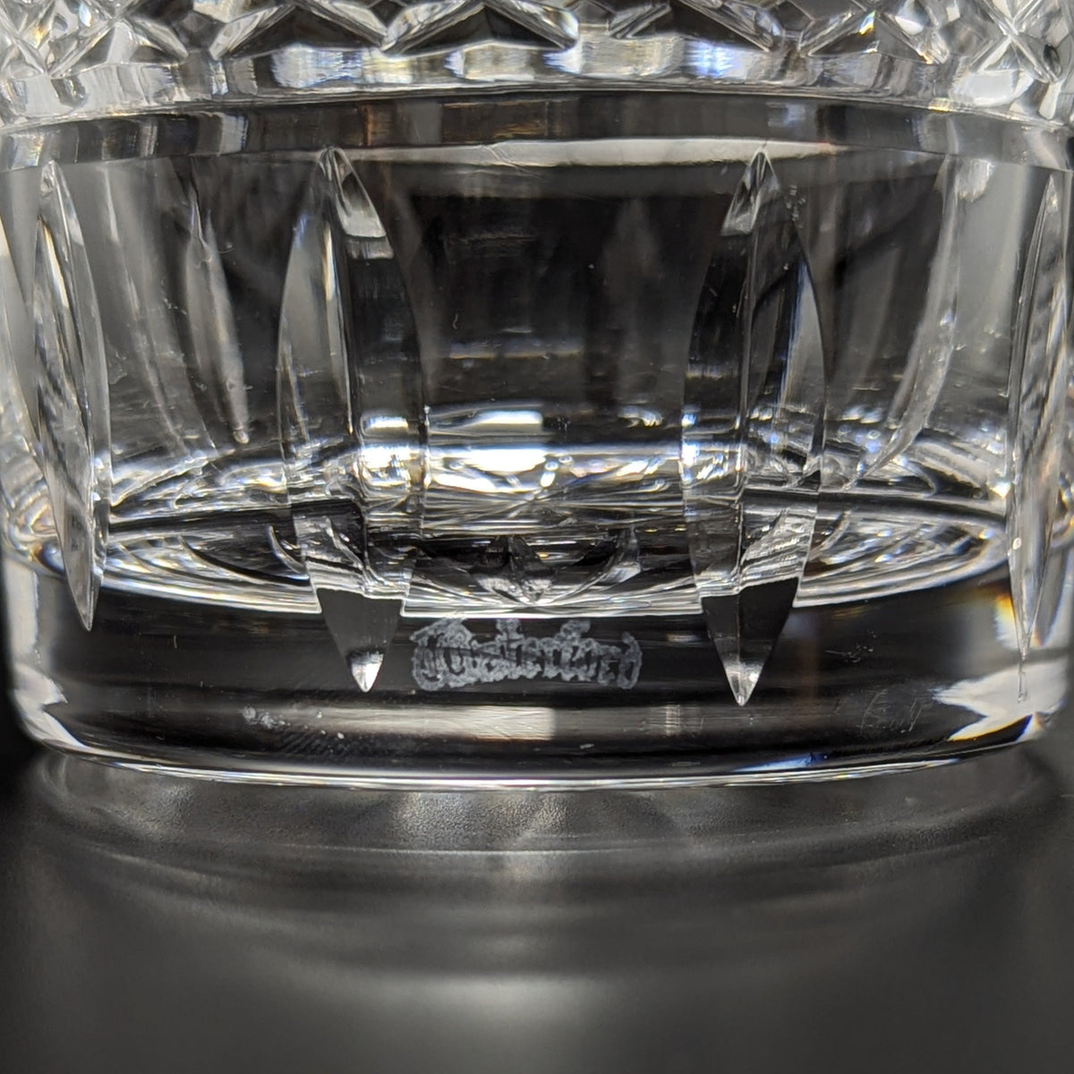 Waterford Crystal Lidded Honey Jar w/ Spoon