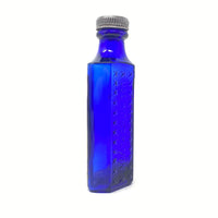 Antique Cobalt Blue 2oz. Carbolic Acid Canadian Poison Bottle