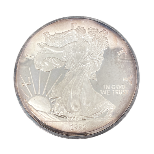 1992 Washington Mint Giant 8ozt Proof Silver Eagle