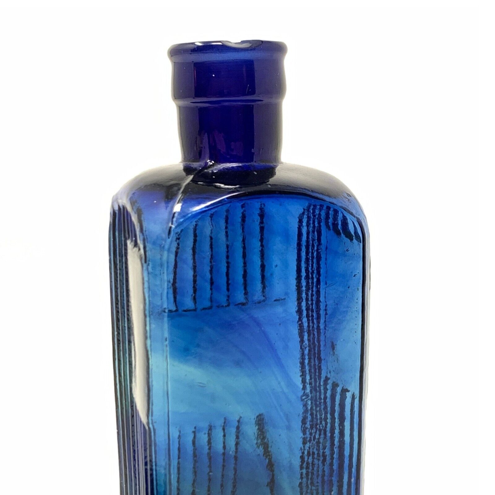 Glass on sale Old English Cobalt Blue