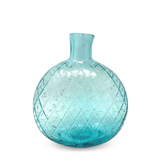Antique Aqua Glass Poison Bottle