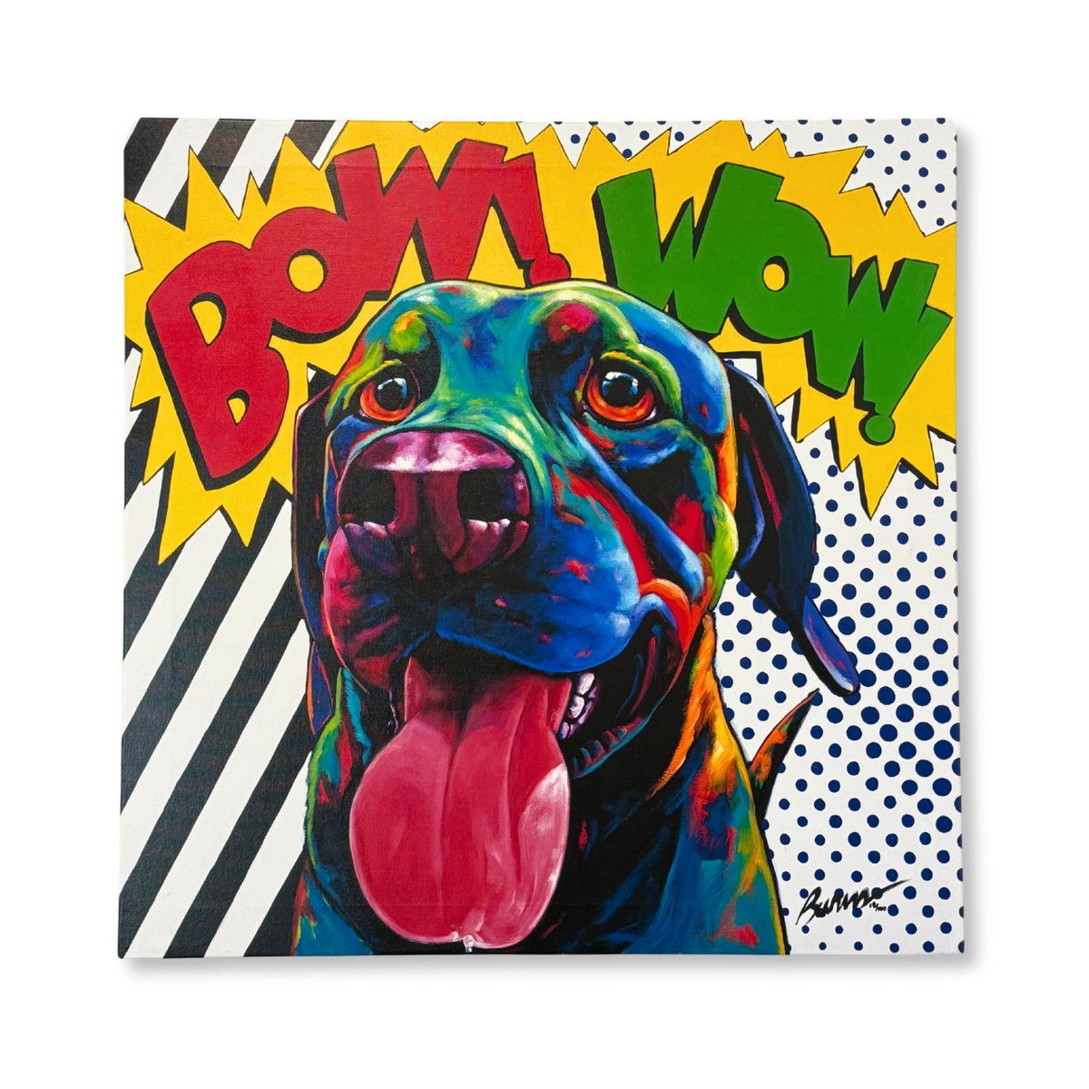 "Roy Speaks" by Ron Burns Limited Edition #18/100 Signed Canvas Print