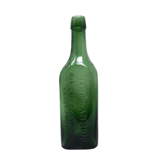 Sharp's Ammonia Antique Olive Green Poison Bottle