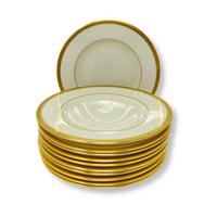 Lenox Presidential Tuxedo Gold 37pc Fine China Set