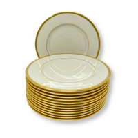 Lenox Presidential Tuxedo Gold 37pc Fine China Set