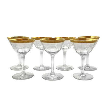 Tiffin-Franciscan 14196-6 Liquor Cocktail Glasses (7)