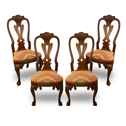 Kittinger CW146 Chippendale Chairs (4)