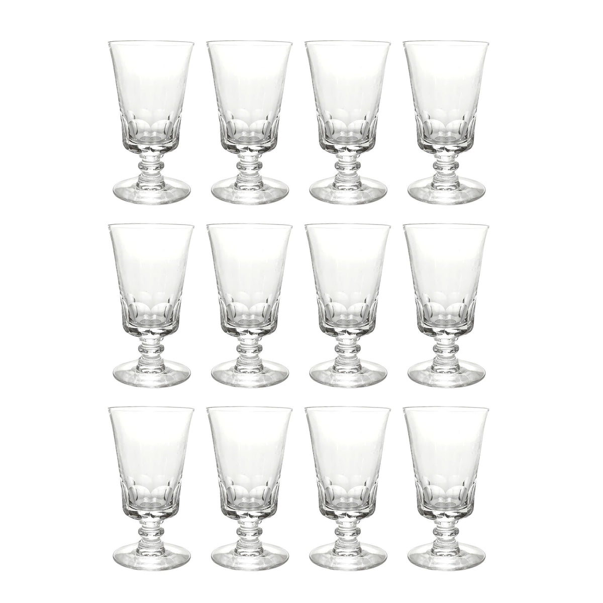 Fostoria "Dolly Madison" Crystal Juice Glasses (12)