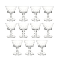 Fostoria "Dolly Madison" Low Sherbet Glasses (11)