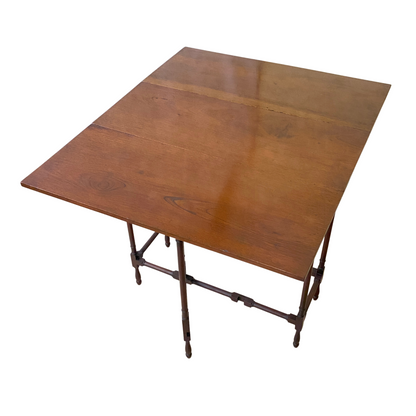 George V Period Solid Walnut Spider Table