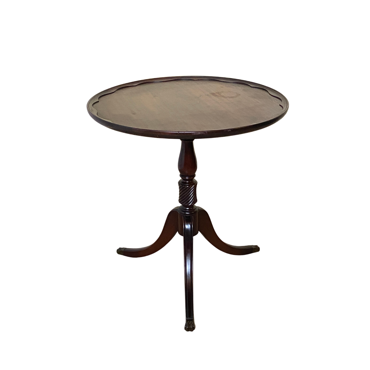 Brandt Antique 26" Mahogany Pedestal Table