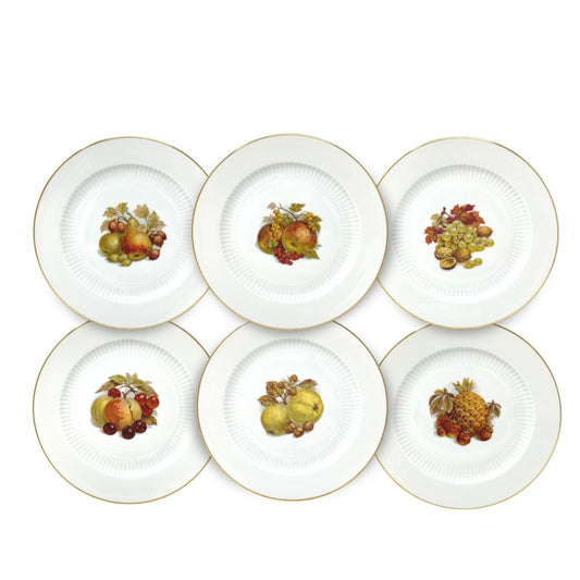 Alka Kunst Kaiser Set of 6 West German Luncheon Plates