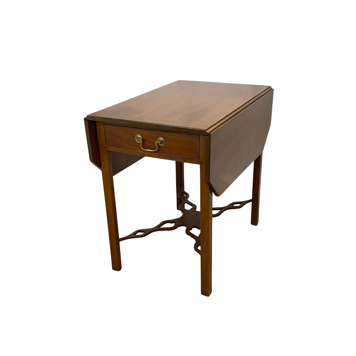 Kittinger CW160 1754 Chippendale Reproduction Drop-Leaf End Table