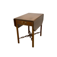 Kittinger CW160 1754 Chippendale Reproduction Drop-Leaf End Table