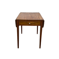 18th Century String Inlaid Drop Side Table