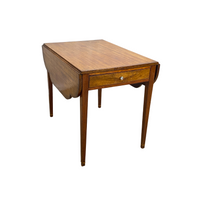 18th Century String Inlaid Drop Side Table