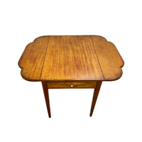 18th Century String Inlaid Drop Side Table